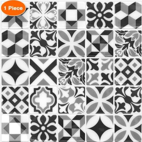 Fancy tiles 1 Sheet Peel and Stick Backsplash Tile Self Adhesive Wall Sticker Kitchen Morocco