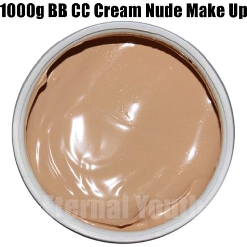 Nourishments CC BB Cream 1000g Nude Makeup Concealer Isolation Whitening Moisturizing Cosmetics Beauty Salon Care Equipment OEM