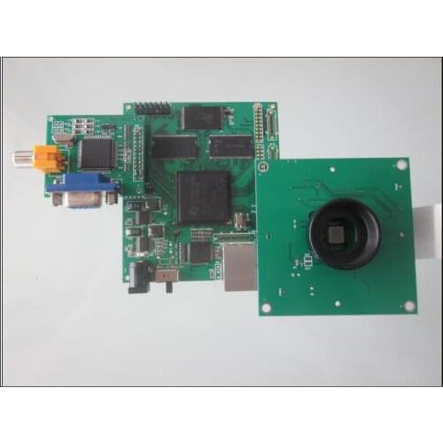 New Dm642 + Dual Mt9v034 + Saa7105 Dual Video Capture Wide Dynamic Development Board
