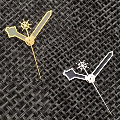 New Arrival NH35 NH36 Model Watch Hands Spare Parts For 7s26 4r35 7009 Gold/Black Color Replacements Watch Needles