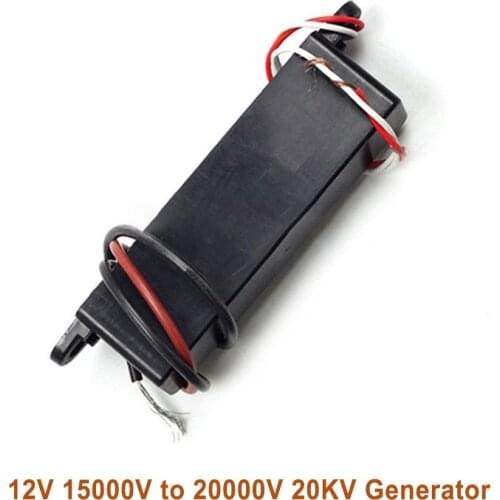 DC 12V 15000V to 20000V 20KV Adjustable High-Voltage Electrostatic Generator Igniter Boost Step up Module Negative Ion Ignition