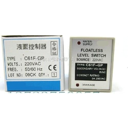 C61F-GP level relay C61F - GP water level controller switch pump automatically switches with base