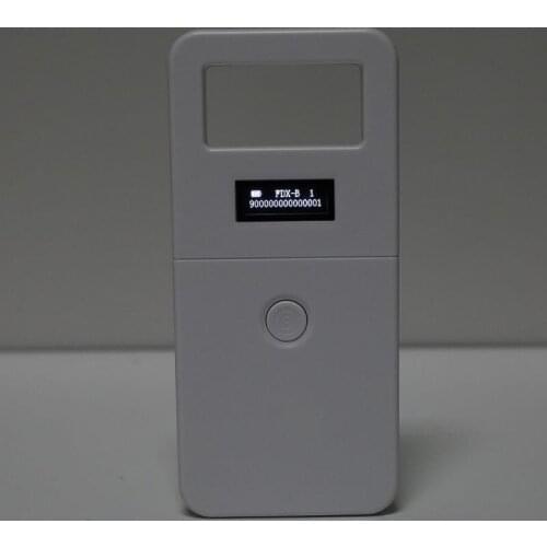 P8DC FDX-B Animal pet id reader chip transponder USB RFID handheld microchip scanner for dog cats horse
