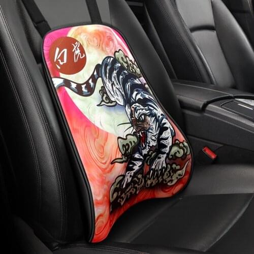 Seat Support In Car Back Lumbar Support Cushion For Office Chair Pillow Cushion Breathable Travel Massagers memory cotton soft