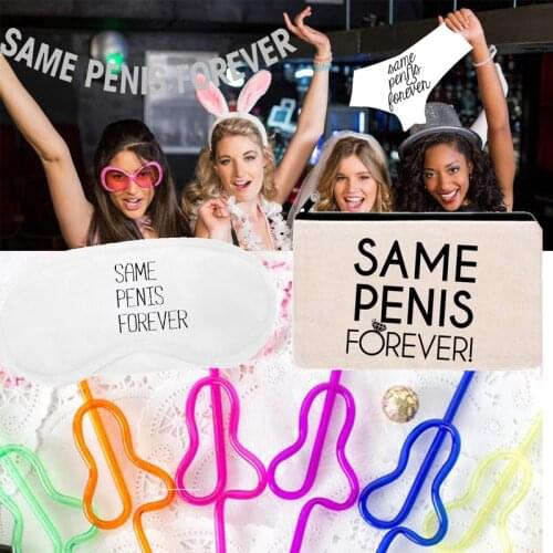 Straw sleep mask Cake Mold Cosmetic bag Bridal Shower Bachelorette Party Bride to be Wedding engagement birthday decoration Gift