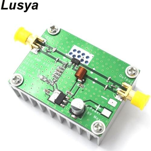 RF HF High Frequency Amplifiers SMA-k female Digital Power Amplificador 400-460MHz 433MHz 8W Power Amplifier Board G9-004