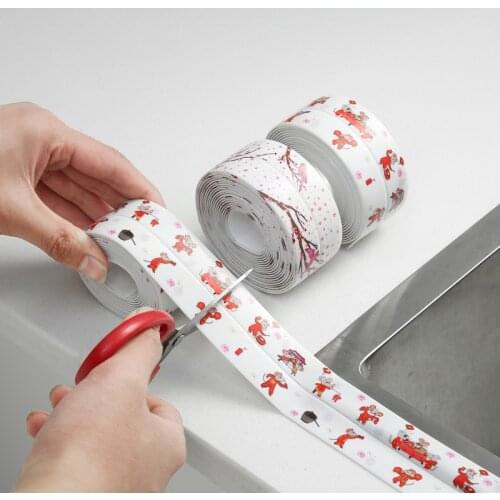 Kitchen Moisture-proof Waterproof Tape Moisture-proof Kitchen Sink Gap, Toilet Sticker, Corner Sticker, Sealing Strip
