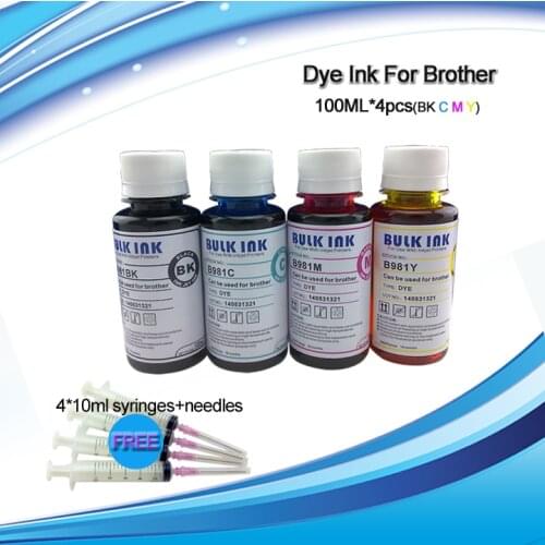 XIMO High Quality Dye ink for Brother Bulk system or Refill Cartridges