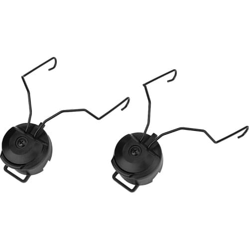 1 Pair Tactics For Sordin Type Headset Holder For Fast Helmet Rail Adapter Set The Clips Provides A High Strength Pressure