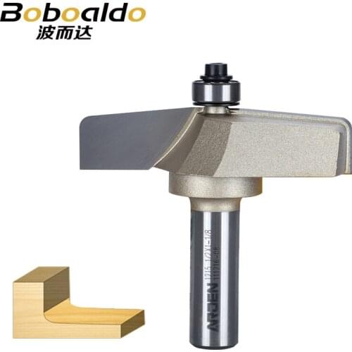 1pcs 1/2 Shank Stile & Panel Router Bits Solid Tungsten Steel Carbide Slotted Woodworking Tools Arden Router Bit