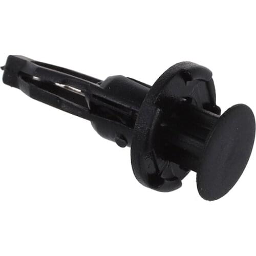 10 pieces Car Extendable screw rivet plastic black hole 9 mm