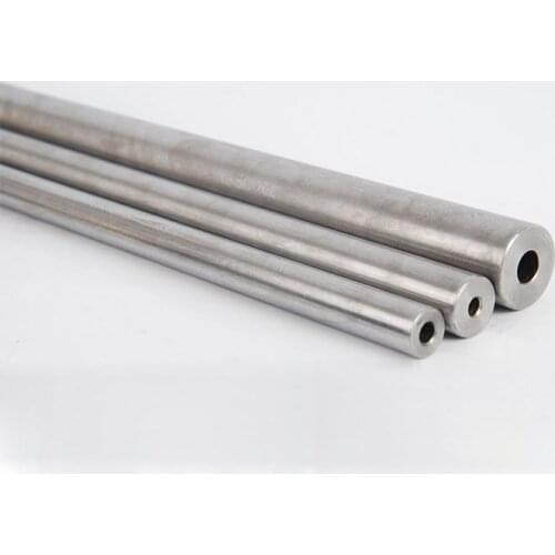 500mm length 45# seamless steel pipe precision tube 12mm outside diameter 7.03mm inside White