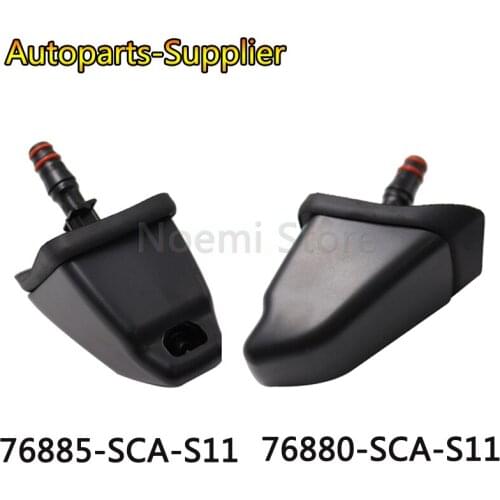 76885-SCA-S11 76880-SCA-S11 New Left & Right Side Headlight Headlamp Washer Nozzle For HONDA CRV 2002-2006