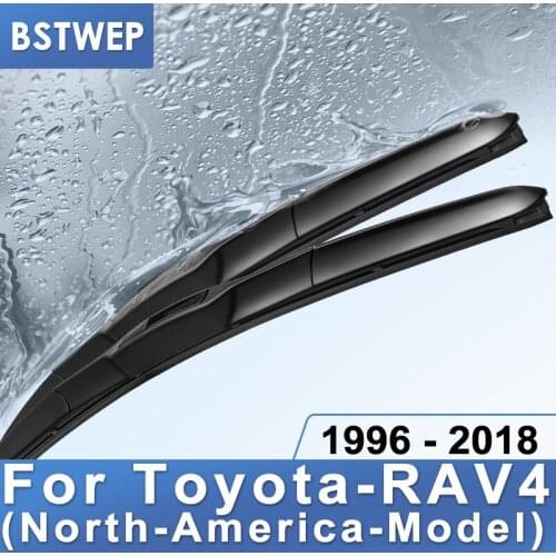 BSTWEP Hybrid Wiper Blades for Toyota RAV4 Fit hook Arms ( For North American Version Only )