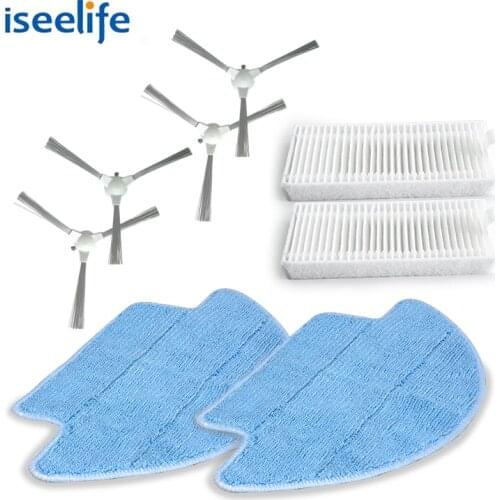 Spare Parts Kits for ISEELIFE PRO3S Replacement Kits Cleaning Robot Vacuum Cleaner Spare Parts