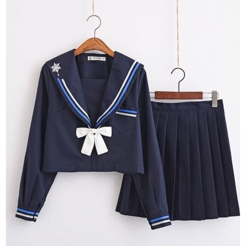 2019 Japan and South Korea sailor suit costumes anime COS Japan academic school female student uniforms japanese school uniform
