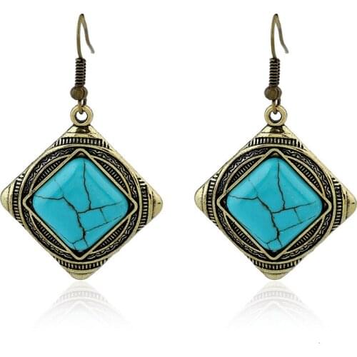 LOVBEAFAS Fashion Bohemian Drop Earrings For Women Jewelry Vintage Earrings