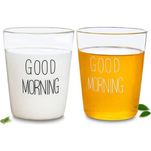 Multi-colored 415ml Handmade Milk Cups Heat-Resisting Glass Breakfast Tea Mugs