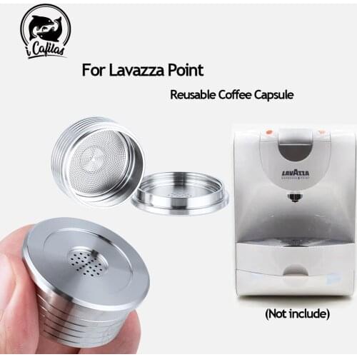 Refillable Coffee Capsulas For Lavazza Stainless Steel Reusable Coffee Filters Capsule Cup Compatible with Lavazza Coffee Maker