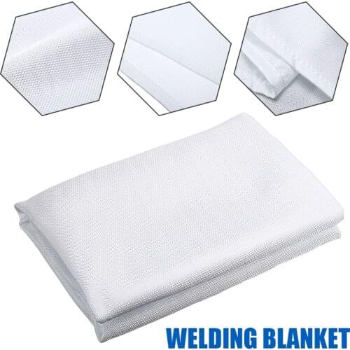 1.8m*1.2m Flame Retardant Blanket Survival Shelter Fire Welding Blanket Fiberglass Emergency Safety Cover Protective Equipment