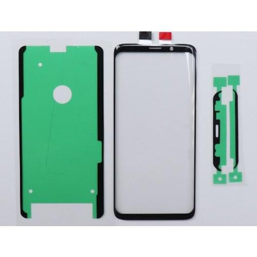 Original Replacement Outer Glass Lens For samsung S9 G960 / S9 Plus S9+ G965 LCD Touch Screen Front Glass Outer Panel + Adhesive