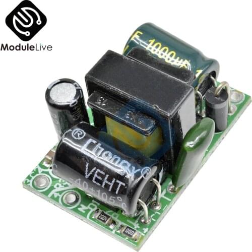 AC 220V To 5V DC Step Down Transformer Power Supply Module For Arduino AC-DC 5V 700mA 3.5W Precision Buck Converter