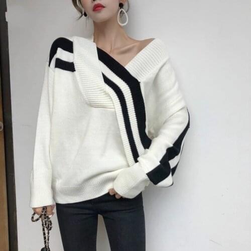 Women Comfortable Knitted Pullovers Sweaters Female All-Match Casual Sweater