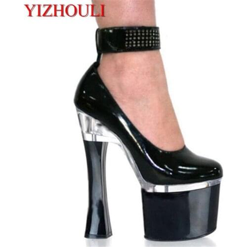 Sexy fashion stage in the spring and autumn in high heels Ultra-high with sexy 18CM tall with models