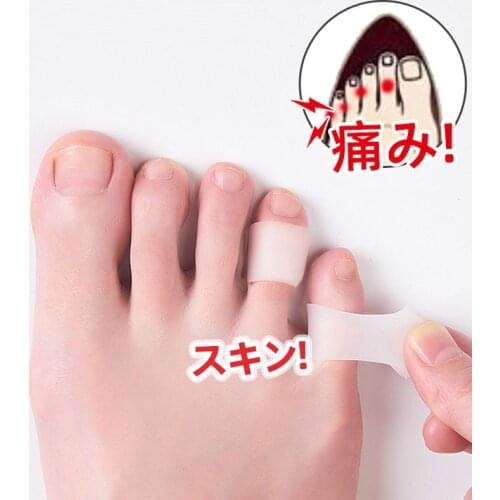 6pcs Silicone Toe Separator Gel Little Toe Tube Corns Blisters Corrector Pinkie Protector Bunion Toe Protection Foot Care