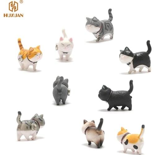 Cute Refrigerator Paste Warm Series 3D Cat Magnetic Paste Home Decoration Creative Gift Animal Refrigerator Stickers