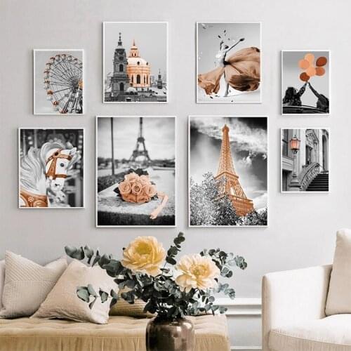 Nordic Scenery Picture Wall Art Canvas Painting Modern Landscape Posters And Prints For Scandinavian Living Room Home Decor