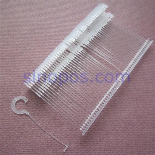 Standard Tag Gun Bullet J Hook Pin 2", garment clothes price label tag pins hook-ups tagger cap sock toy display J-hook fastener