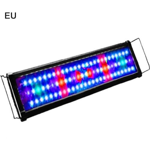 LED Aquarium Light Multi-Color Full Spectrum 30cm Super Slim Fish Tank Aquatic Plant Marine Grow Lighting Lamp EU/US Plug