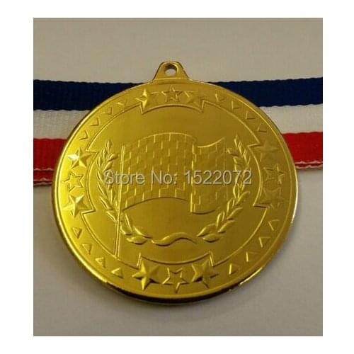 High quality gold motor sport medal cheap karting medal quality metal low price gold medal custom made hot sales sports medals