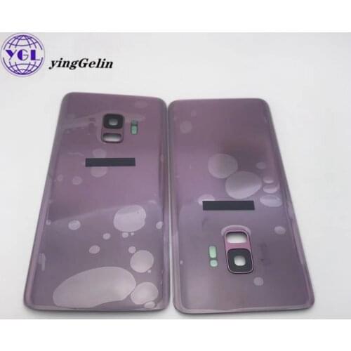 Battery Back Cover Door Housing Replacement Camera Glass Lens for Samsung Galaxy S9
