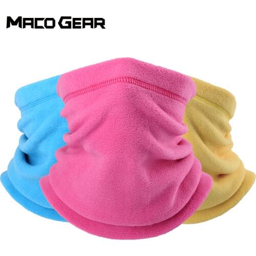 Winter Fleece Bandana Fleece Thermal Neck Skiing Cycling Hiking Hunting Riding Snowboard Running Scarf Half Face Mask Men Women
