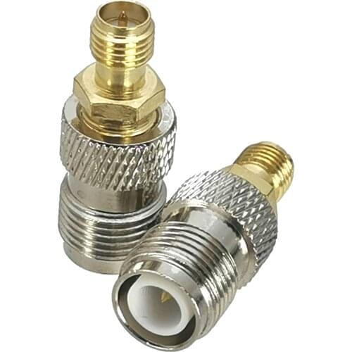 1Pcs RP-TNC Female Plug to RP-SMA Female Plug center RF Adapter Connector