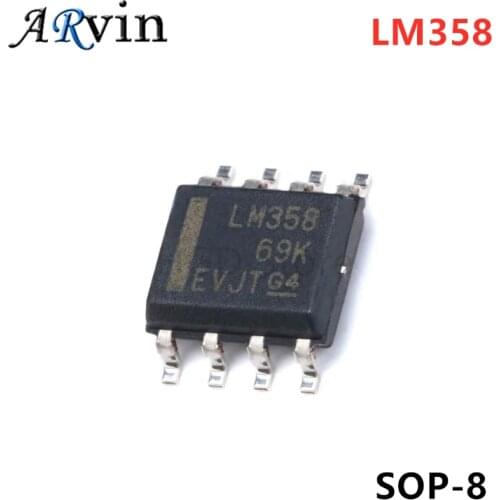 20pcs/lot LM358 LM358DR SOP8 Operational Amplifiers-Op Amps Dual Low new original