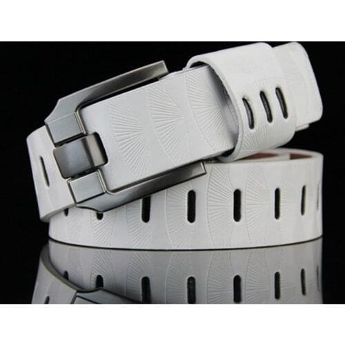 2019 Fashion Mens Belt Vintage PU Leather Belts Designer Belt for Man Alloy Pin Buckle Waist Strap Business Casual Male Belts