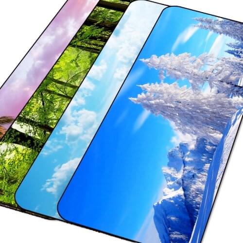 800 * 300 * 2mm Large Scenery Mouse Pad xxl Cute Anime Gaming Computer Keyboard Mat Gamer Kawaii Desk EducationOffice Supplies