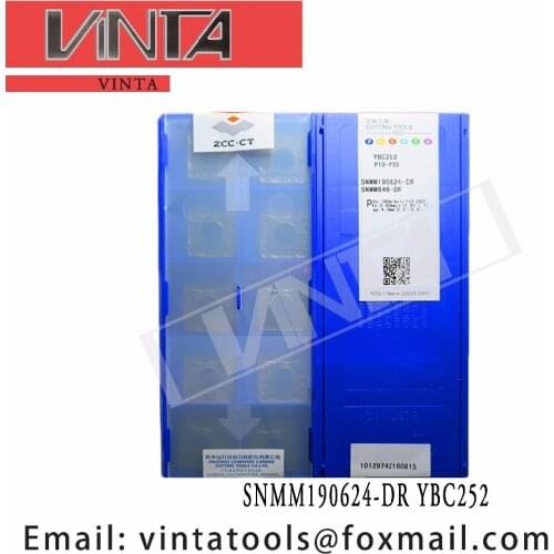 Free shipping hhigh quality 10pcs/lots YBC252 YBC251 SNMM190624-DR cnc carbide turning inserts