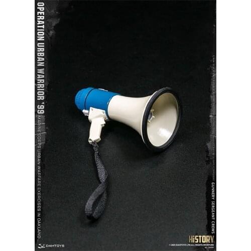 For Sale DAM 78080 DAMTOYS 1/6th Marine Corps Cruise Loudspeaker Speaker Model For Usual 12inch Body Doll Accessories