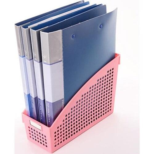 Stationery Organizer Magazine Holder Racks Plastic Storage Baskets Bathroom Cosmetic Make ups Jewelry Sundries Storage Basket