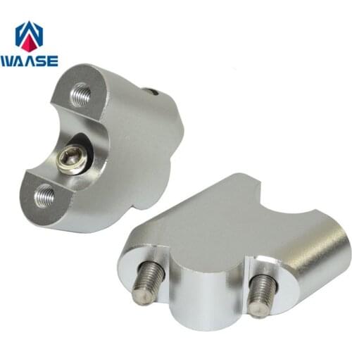 Waase Motorcycle Handlebar Riser Up Backs Moves Bracket Kit 7/8" 22mm For Suzuki DL650 V-STROM DL 650 VSTROM DL1000