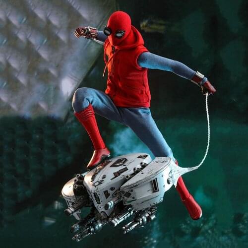 MMS552 1/6 Scale Full Set Male Solider Peter Parker Male Spider Hero Battle Suit Version 2.0 Action Figure Model for Fans