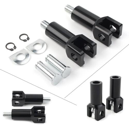 Motorcycle Rear Footrest Pegs Support Mount Pedal Bracket Kits for Harley Softail 2000-2018 Motorbikes Accessories