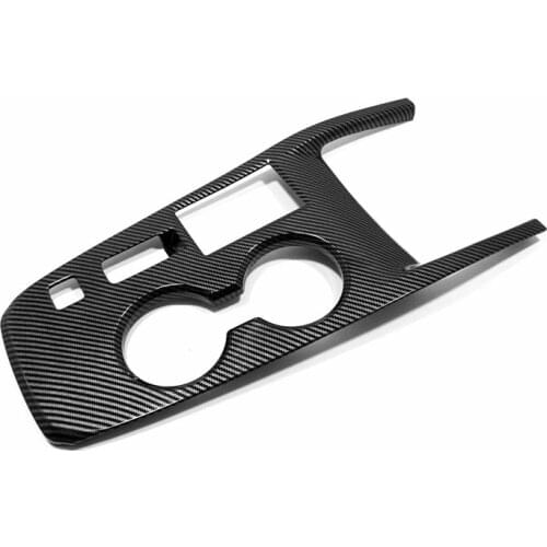 Car Interior ABS Carbon Fiber Decoration Sticker Center Console Gear Shift Box Panel Cover Trim For Nissan Rogue 2WD 2021 2022