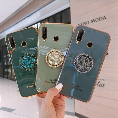 Nova 4 e Luxury 6D Plating Case For Huawei nova 4e Soft TPU Mobile Phone Bag BacK Cover For Huawei nova 4 e Silicone Capa