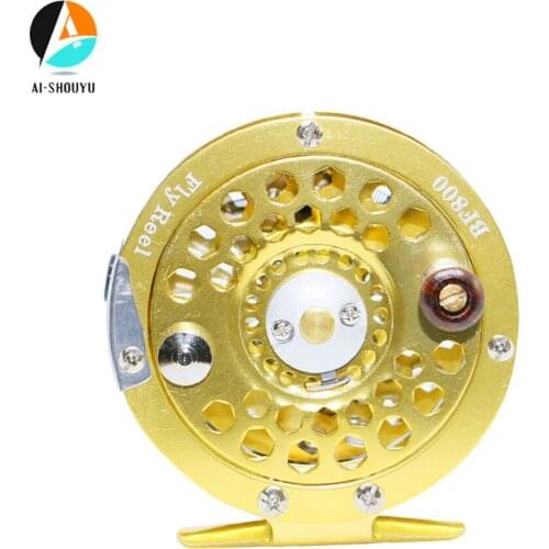 New Fly Fishing Reel 3/4 5/6 7/8 Lightweight Aluminium Material Large Arbor Fishing Reel Right Left Interchangeable