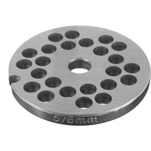 3/4.5/6/12mm Hole For Choice Stainless Steel Meat Grinder Disc for Type 5 Meat Grinder